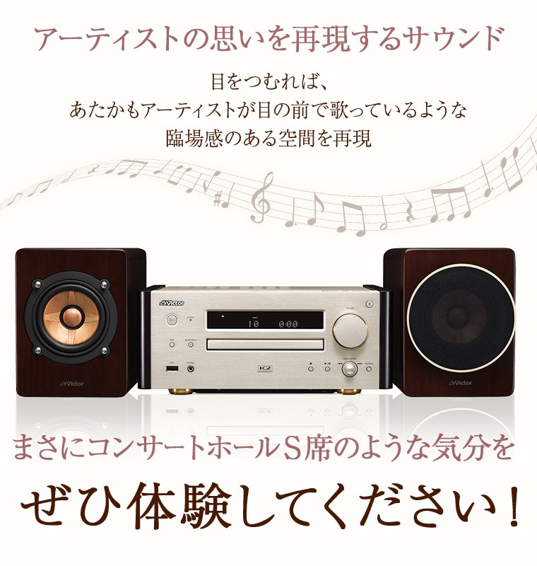 WOOD CONE Victor JVCケンウッド ウッドコーン EX-HR10000 ミニコンポ