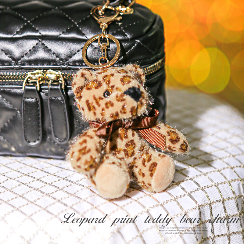 チャーム テディベア バッグチャーム キーホルダー ストラップ