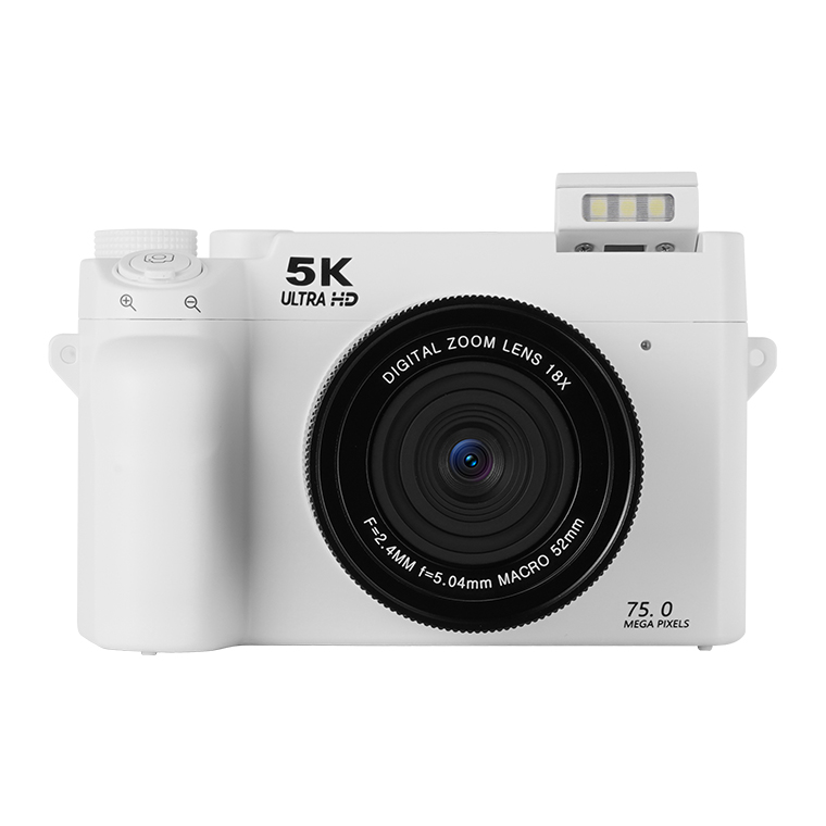 クーポンで最安8820円 デジタルカメラ 5K 7500w画素 18倍ズーム