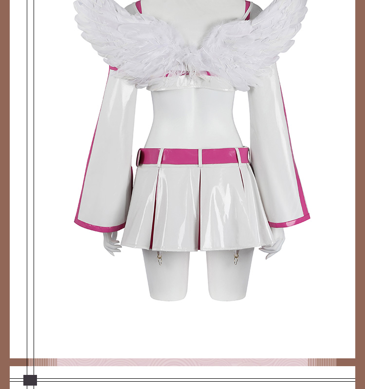 2.5次元の誘惑 天乃 リリサ/リリエル 翼付き コスチューム コスプレ