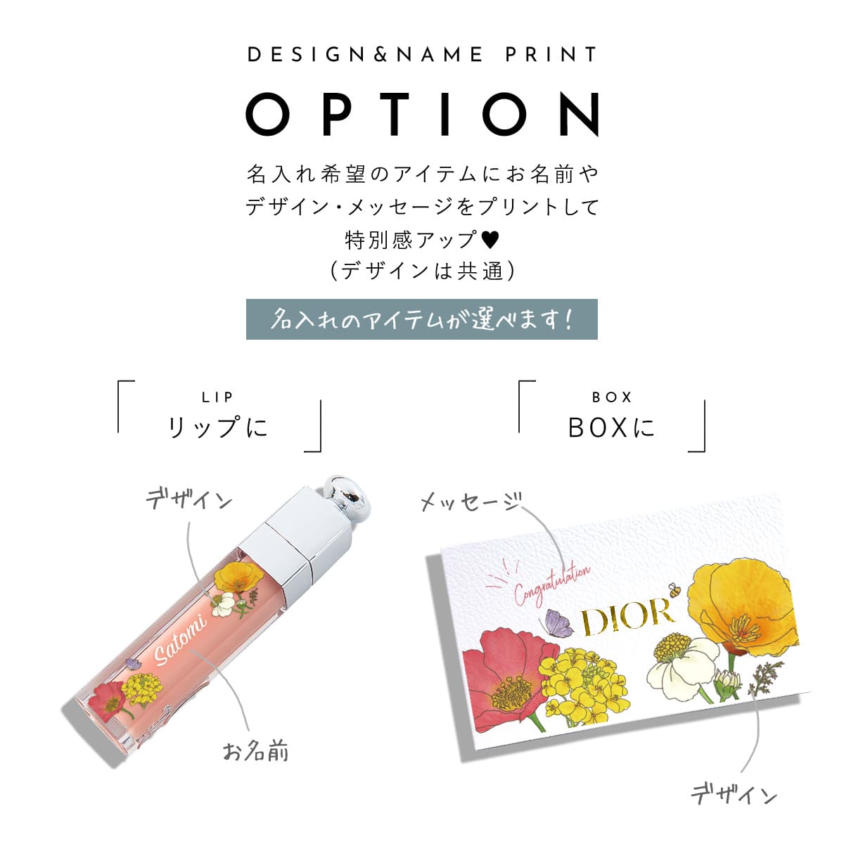 Christian Dior（クリスチャン・ディオール） DIOR リップ ハンド