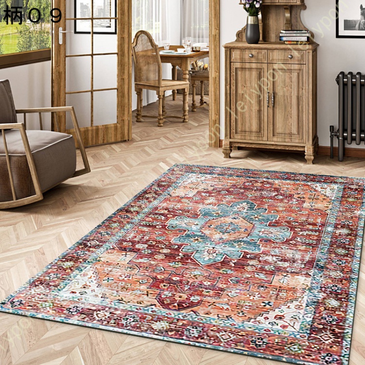 ラグ ラグマット カーペット マット 洗える 1.5畳 長方形 北欧