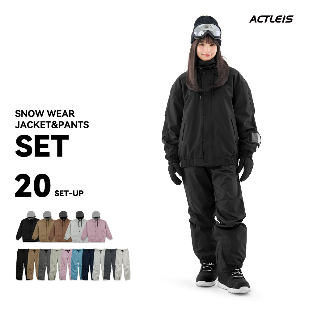 ACTLEIS（アクレイス） スノーボードウェア スキーウェア レディース