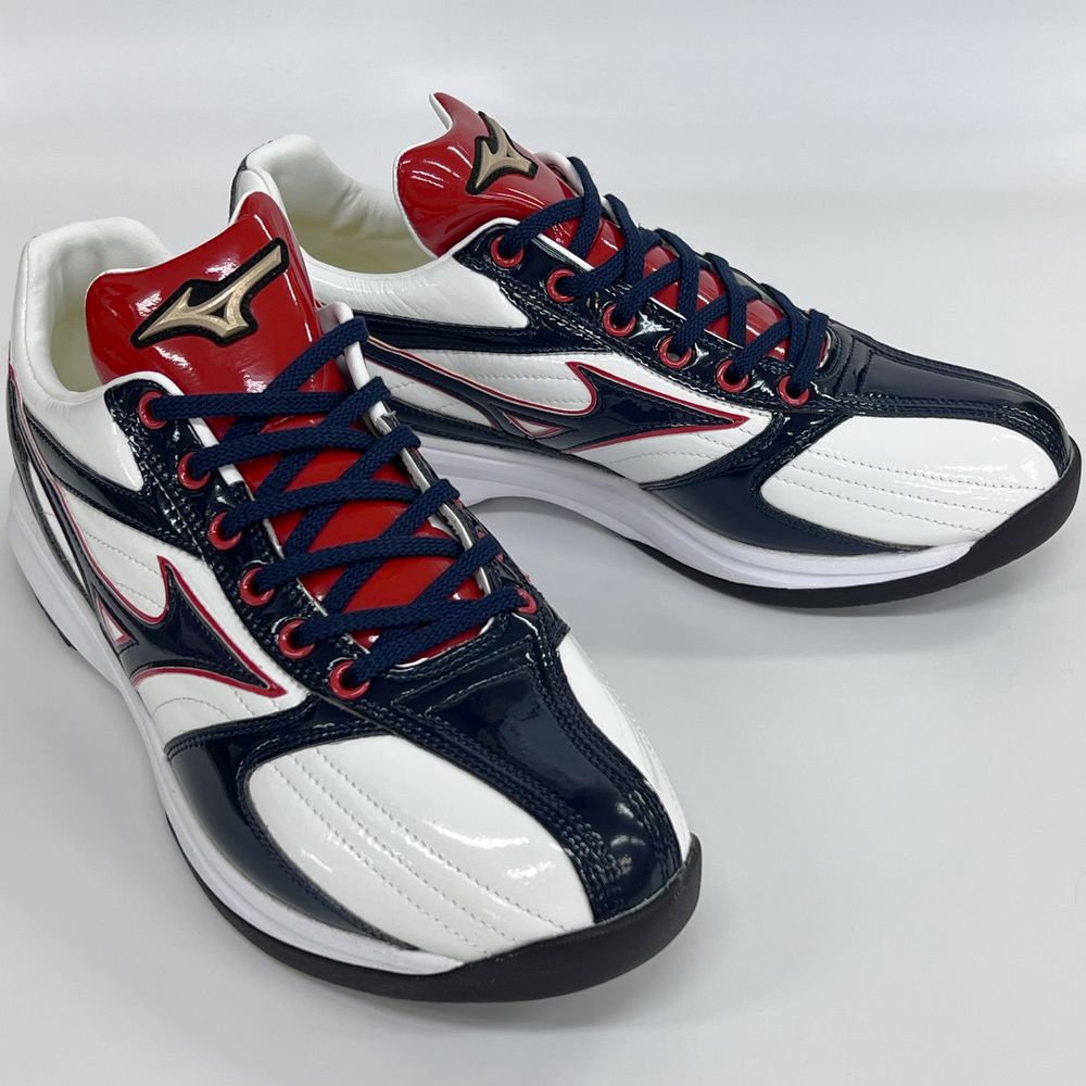 MIZUNO（ミズノ） 【サイズ交換送料無料】ネイビー×レッド 野球