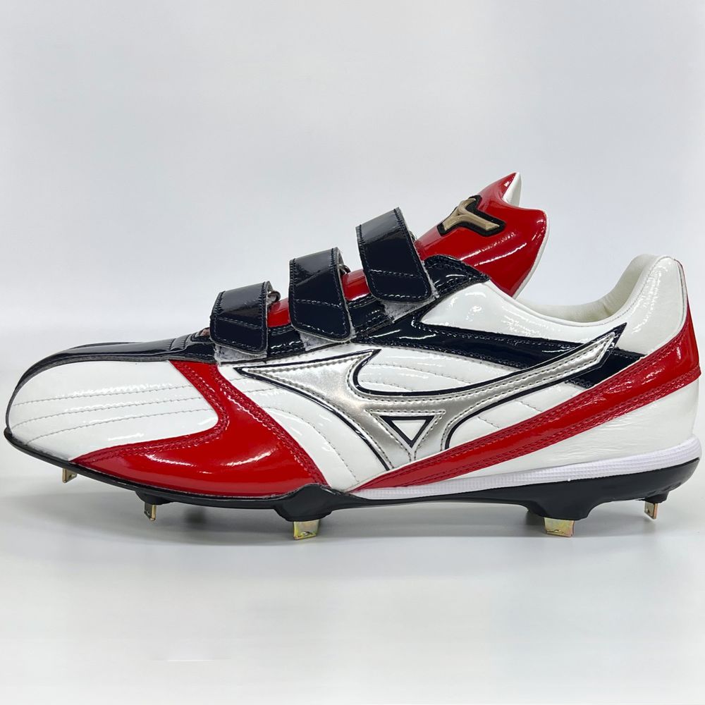 MIZUNO（ミズノ） 【サイズ交換送料無料】レッド×ネイビー 野球