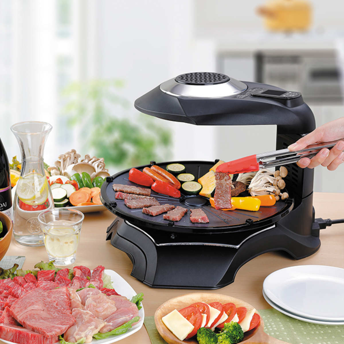 エムケー精工 無煙ロースター ヘルシーグリル （ ホットプレート 無煙