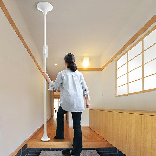 手すり つかまりポール コの字型手すり セット 介護用品 突っ張り 工事