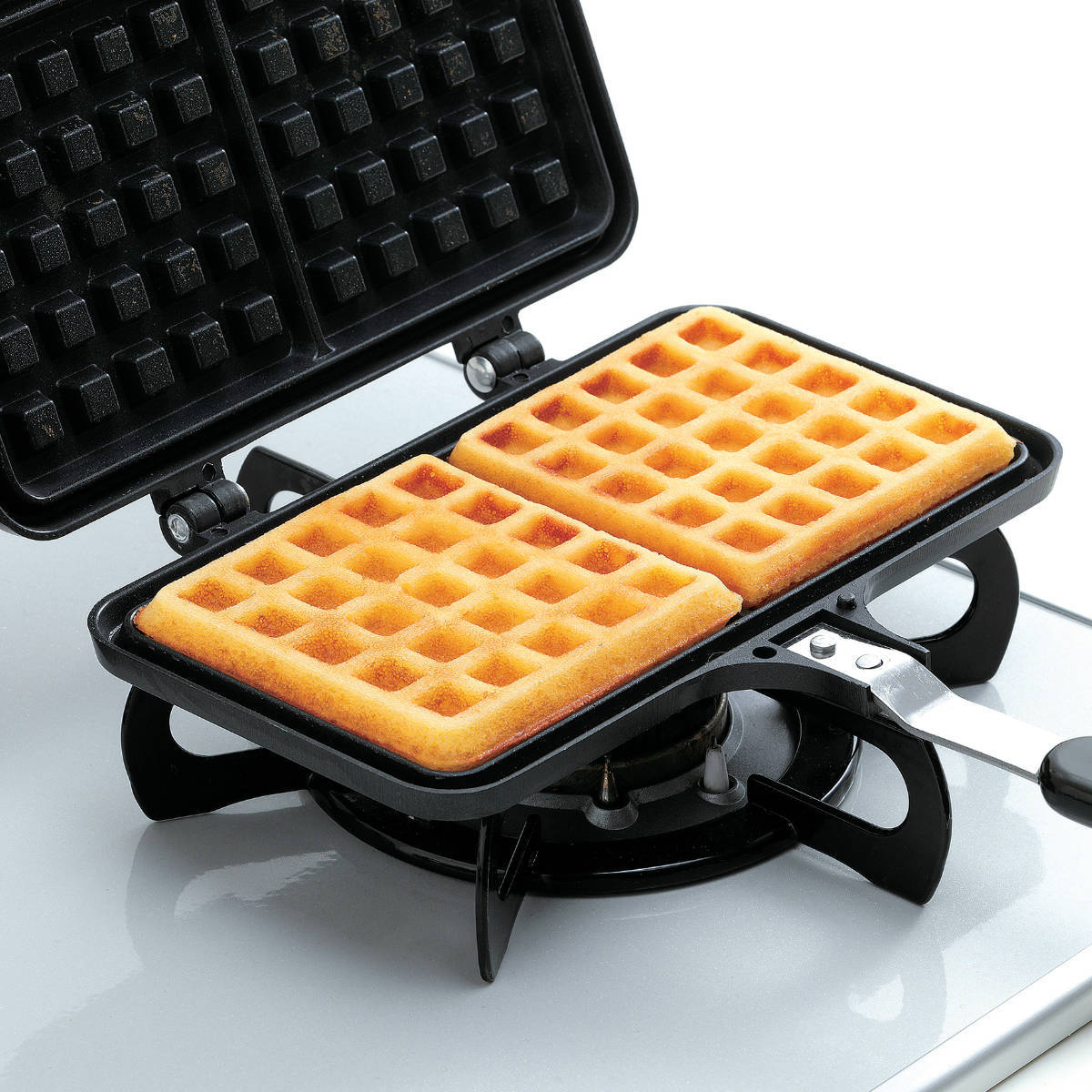 パール金属 ワッフルメーカー フッ素加工 おやつDEっSE アルミニウム