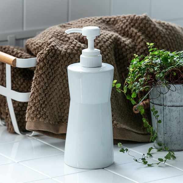 ディスペンサー 詰め替えボトル ホワイトガーデン シャンプーポンプ
