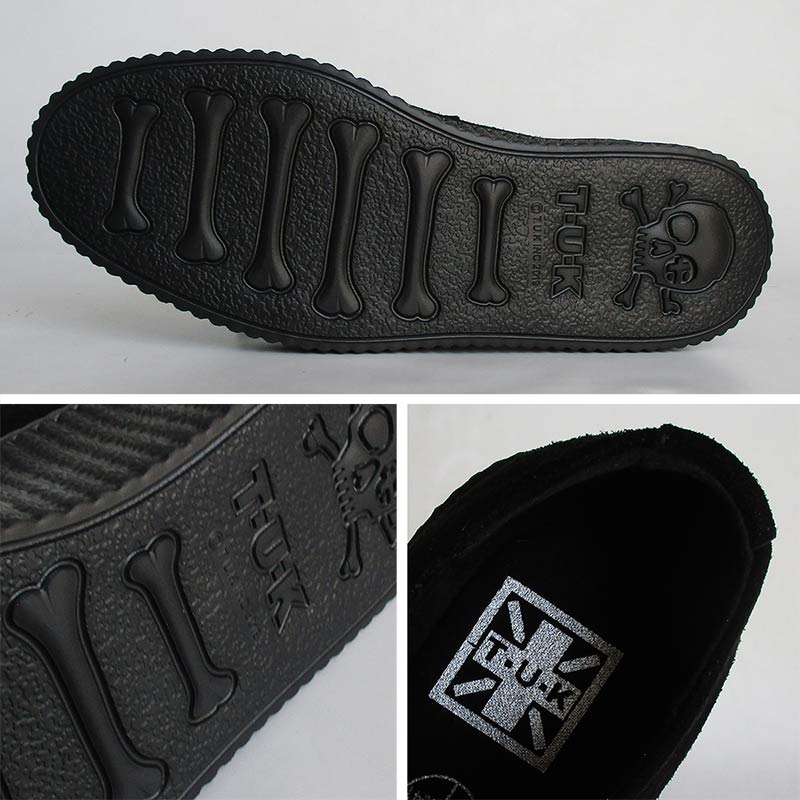 T.U.K TUK ラバーソール 厚底 メンズ スニーカー スウェード V8366