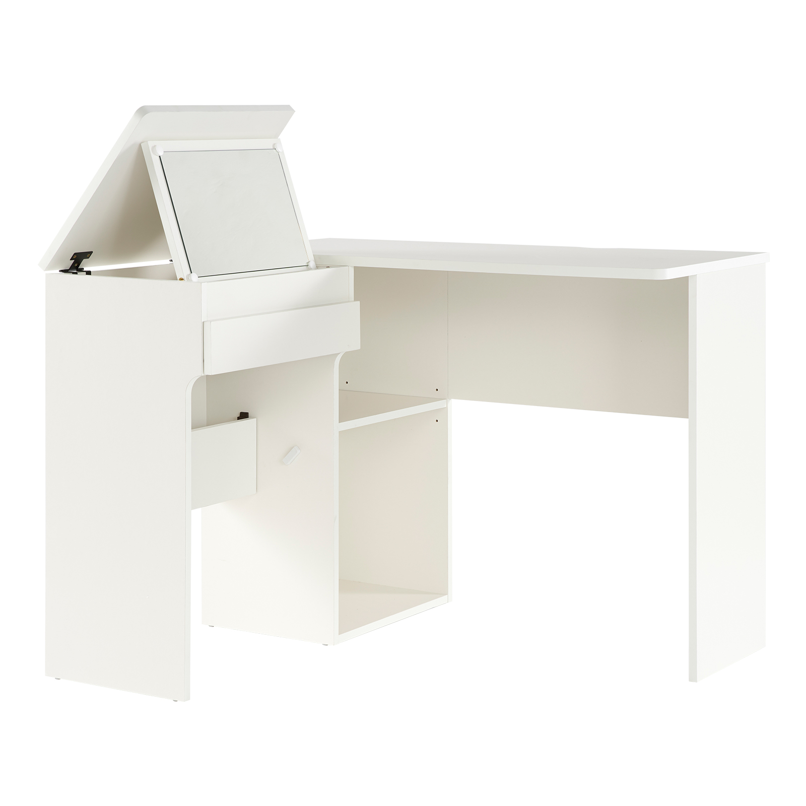 LOWYA（ロウヤ） ドレッサーデスク おしゃれ テーブル 化粧台 ミラー