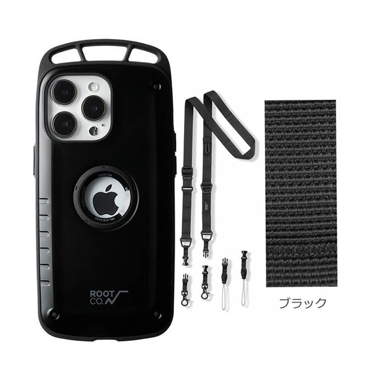 ROOT CO ルートコーiPhone14ProMax専用ケース＋ネック&ショルダー