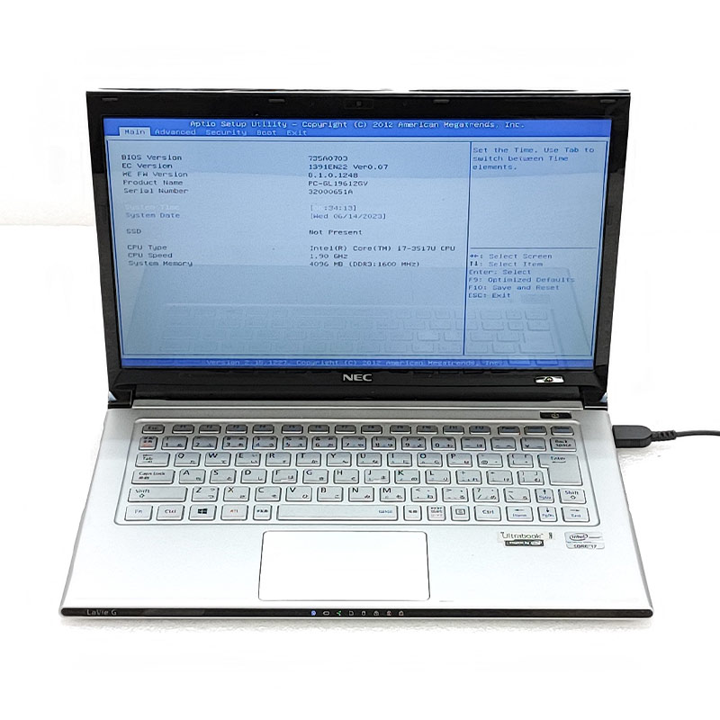 LaVie ジャンク品 NEC PC-GL19612GV ジャンクPC ジャンクパソコン 保証