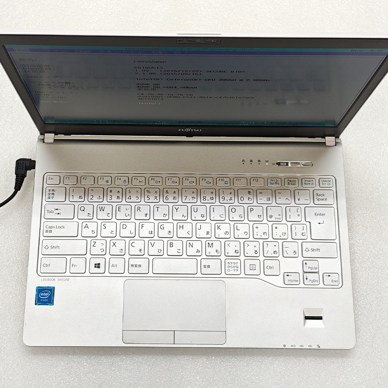 LIFEBOOK ジャンク品 富士通 SH55/W FMVS55WWP ジャンクPC ジャンク