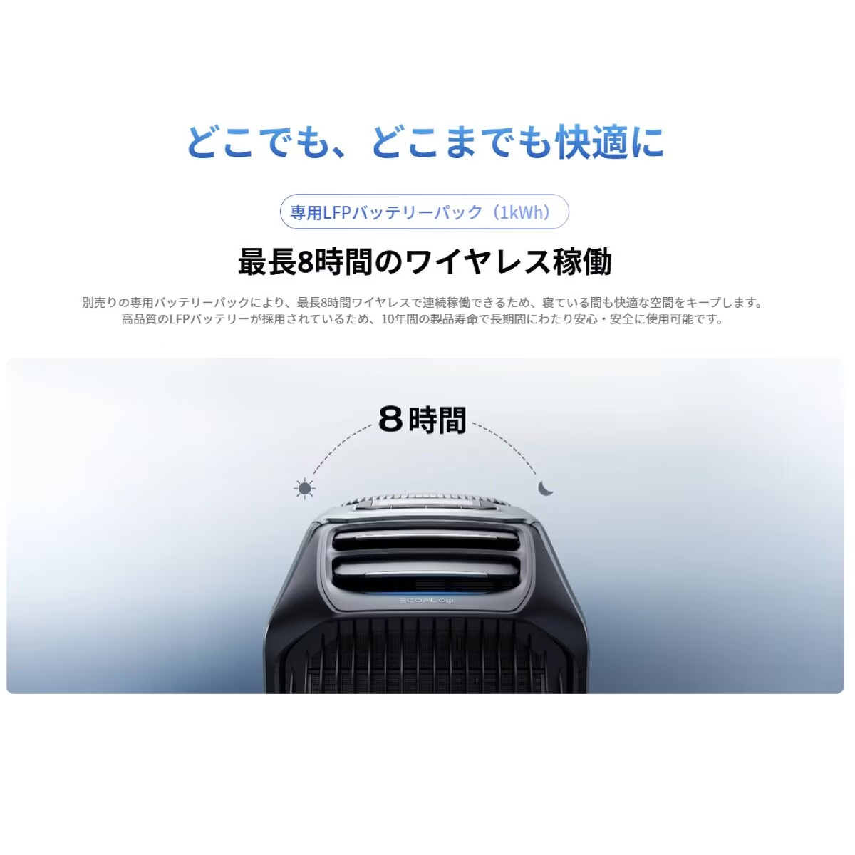 ECOFLOW (エコフロー) Wave 3 ポータブルエアコン EFWAVE3-JP-NBox