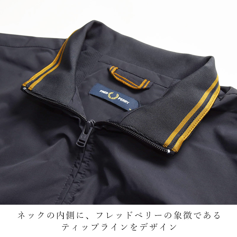 FRED PERRY（フレッドペリー） 2025秋冬新作 ジップアップ ジャケット