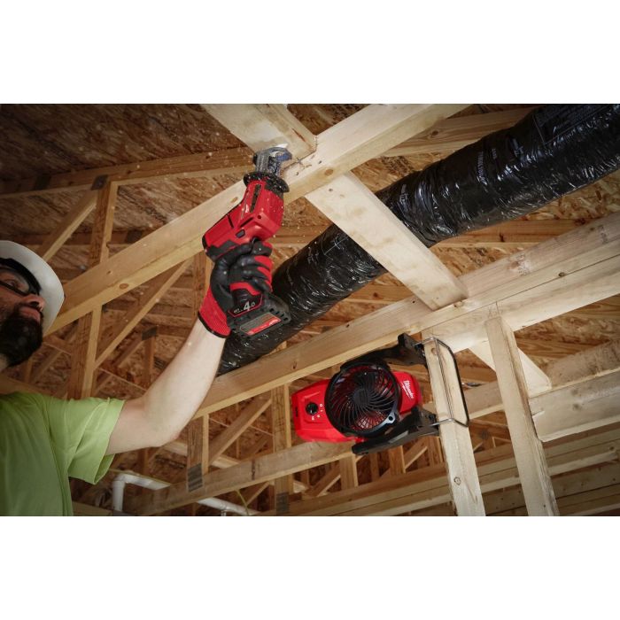 Milwaukee（ミルウォーキー） M12 扇風機 12Vの現場用扇風機 M12 AF-0