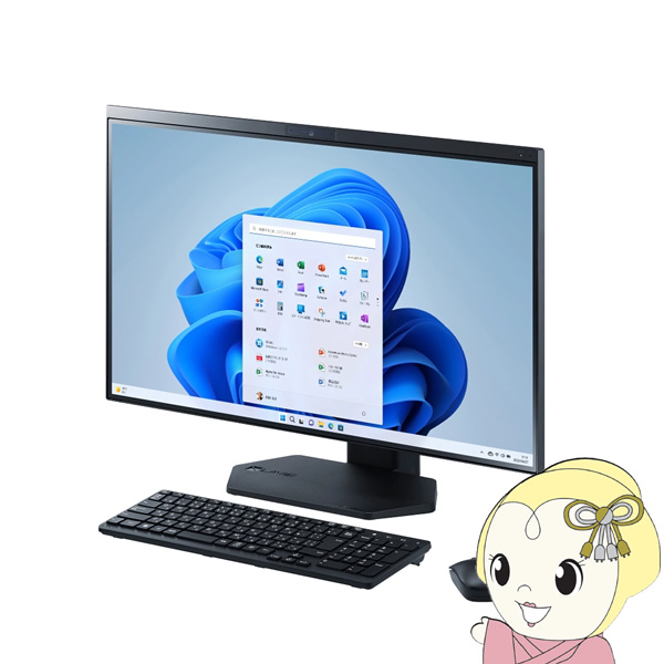 NEC NEC 27型 オールインワンデスクトップPC ファインブラック PC