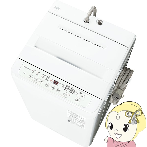 Panasonic（パナソニック） 洗濯機 【京都は標準設置込み】 NA-F7PB3-W