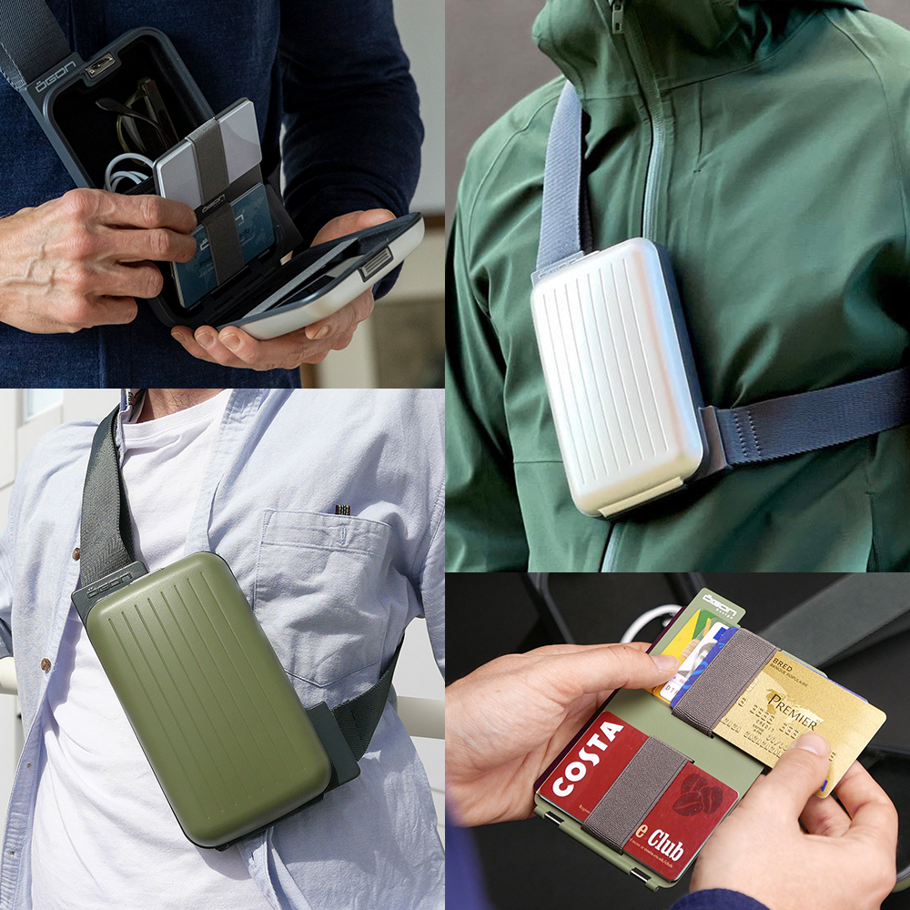 OGON（オゴン） 正規日本代理店 フランス製 アルミ スリングバッグ