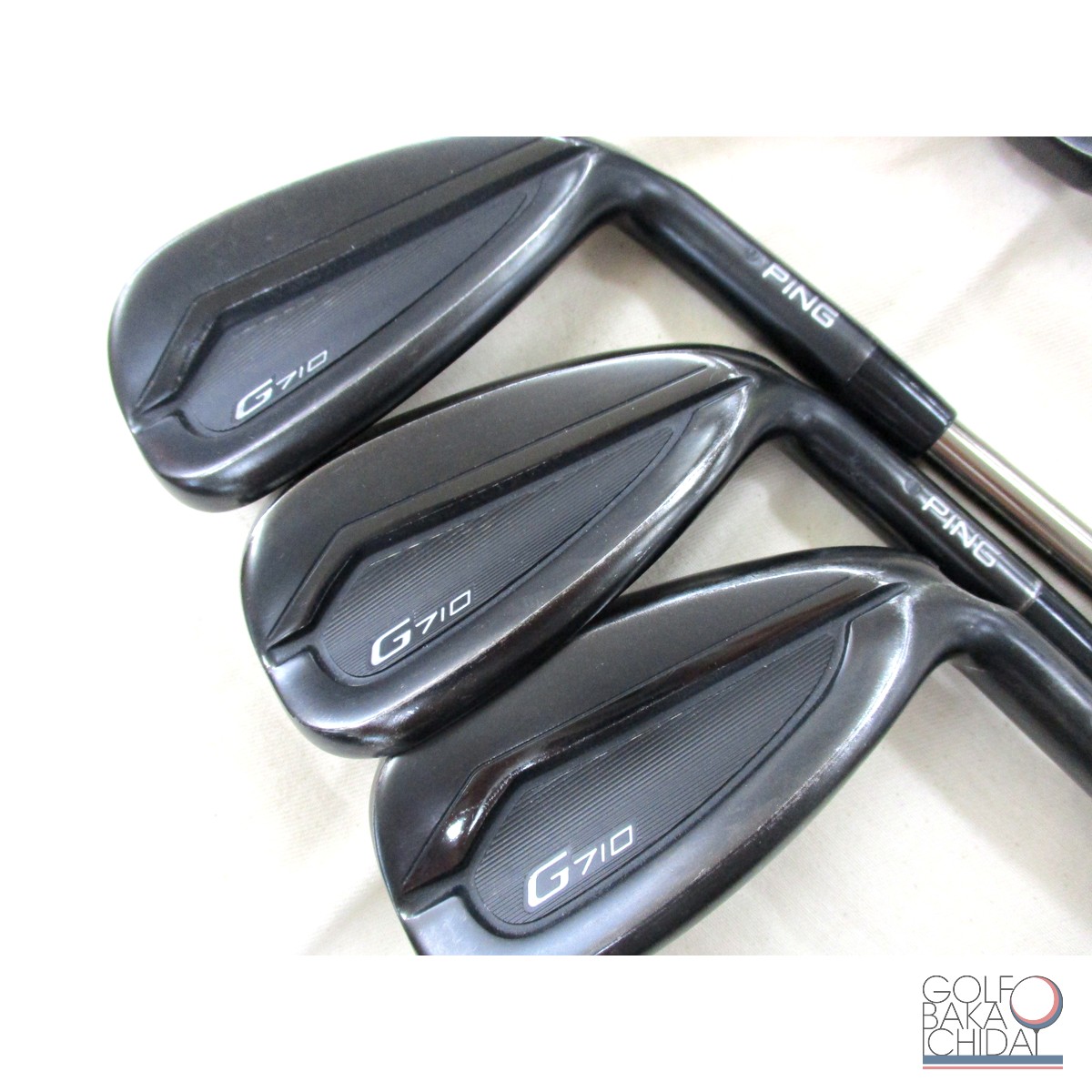 U01】【nc】【中古】C：ピン G710 アイアンセット 6本(#5〜#9.PW) TOUR