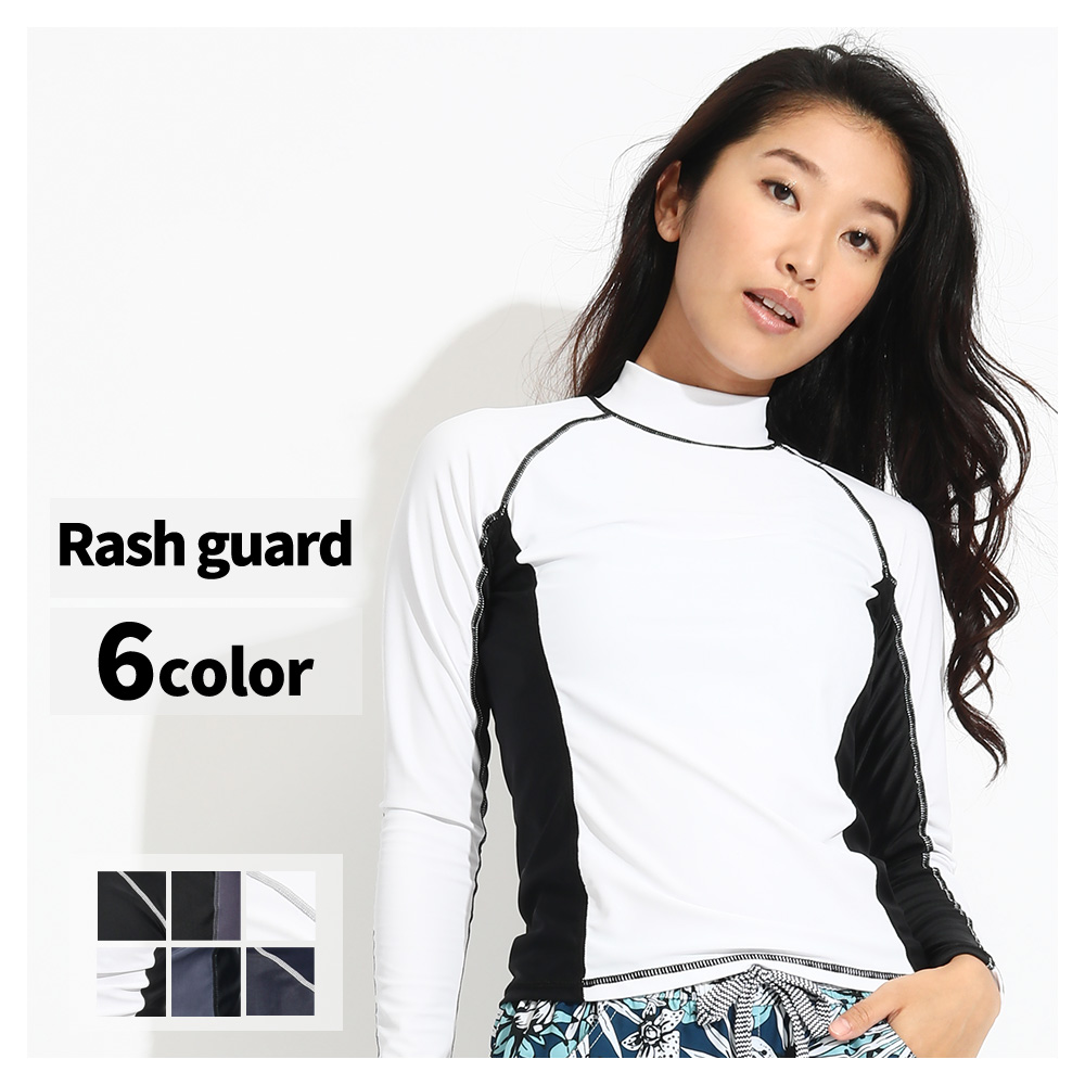 LEISURE SPORT ラッシュガード レディース 長袖 シャツ tシャツ 水着