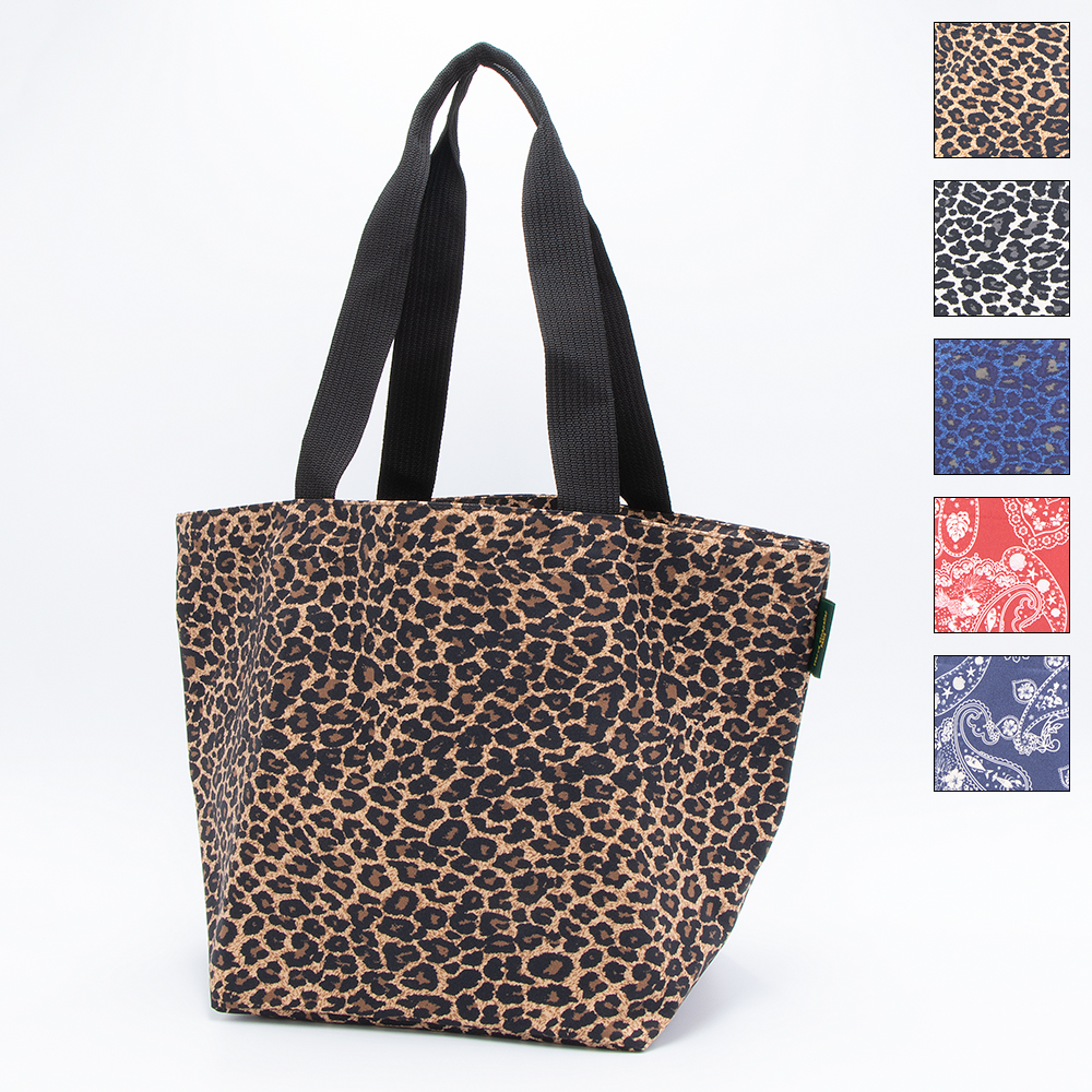 Herve Chapelier（エルベシャプリエ） トートバッグ パンサー バンダナ