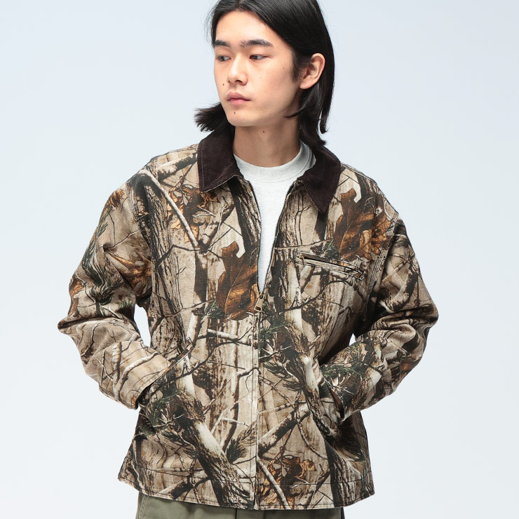 Jungle Storm（ジャングルストーム） カモフラージュ 裏地メッシュ 衿