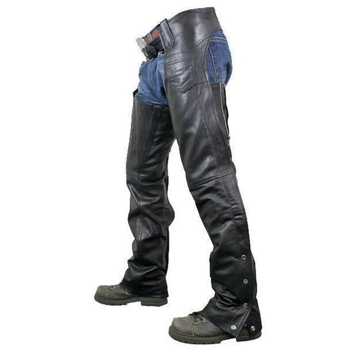 バイク チャップス 本革製 Xelement Men's 7554 Advanced Dual Comfort