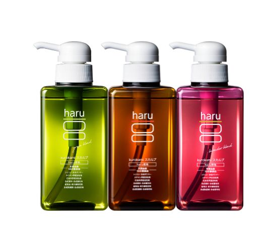 haru（ハル） シャンプー haru kurokami スカルプ 選べる 3本 セット
