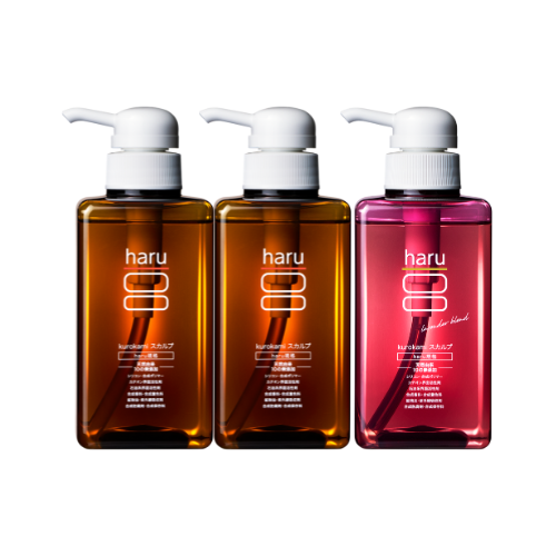 ☆haru kurokami スカルプシャンプー 3本セット haru（ハル