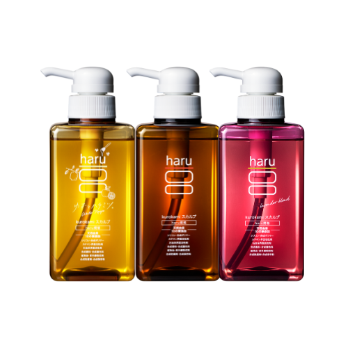 haru（ハル） シャンプー haru kurokami スカルプ 選べる 3本 セット