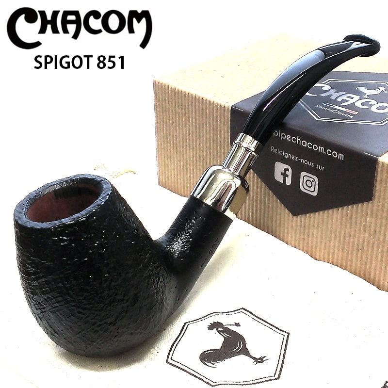 パイプ シャコム スピゴット 851 サンド フルベント 喫煙具 CHACOM