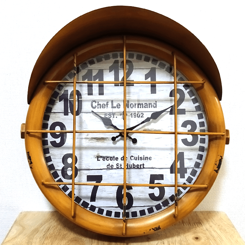 アメリカン レトロ 時計 壁掛け サブマリン ウォールクロック 潜水艦