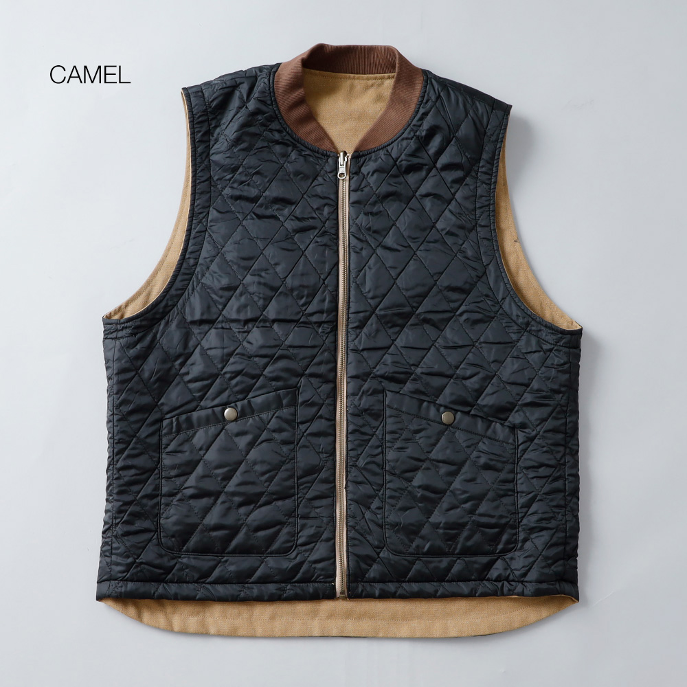 バーンズアウトフィッターズ ゴマシオベスト BARNS サイズL 内側起毛