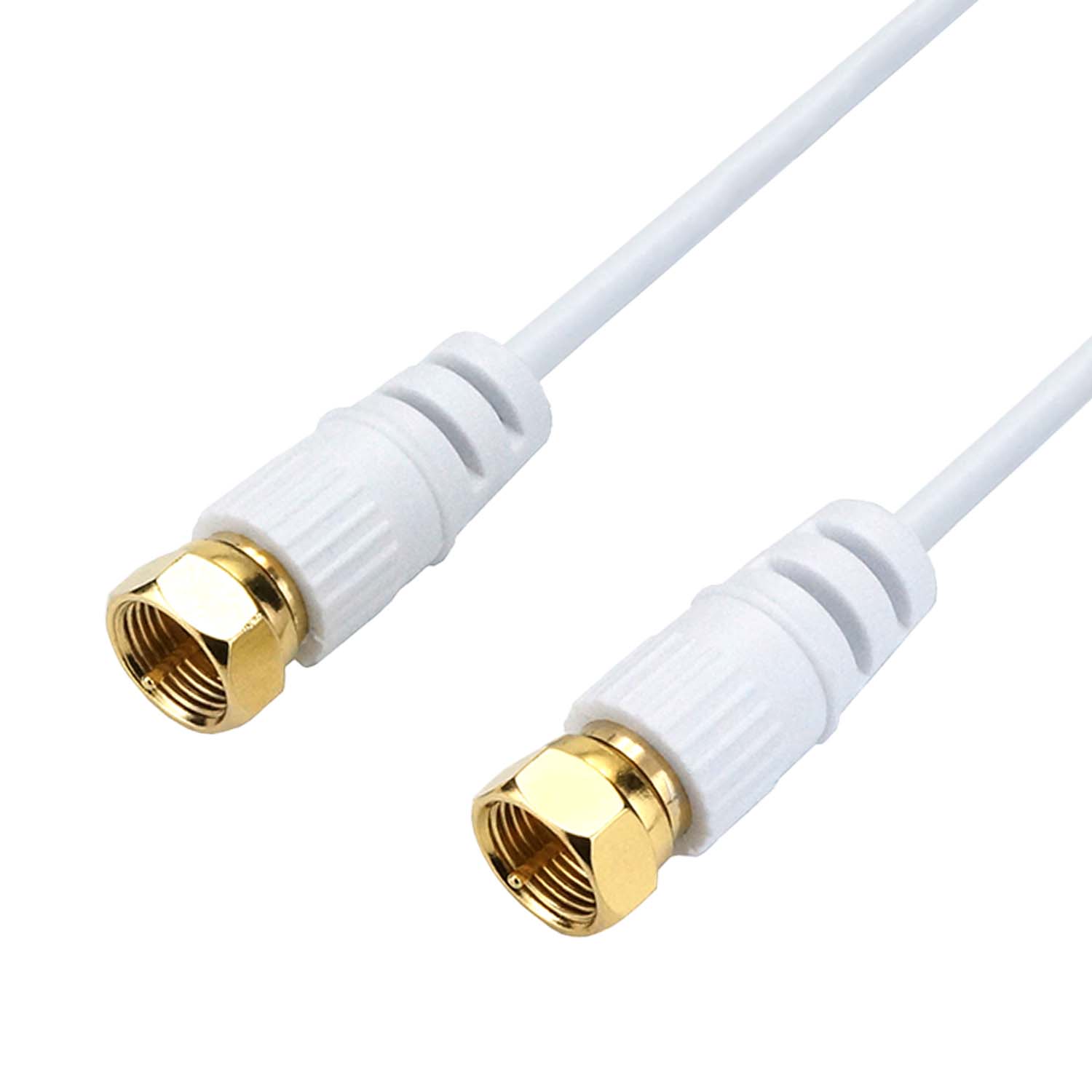 ホーリック（HORIC） 極細 アンテナケーブル 2m ネジ式-ネジ式 4K 8K