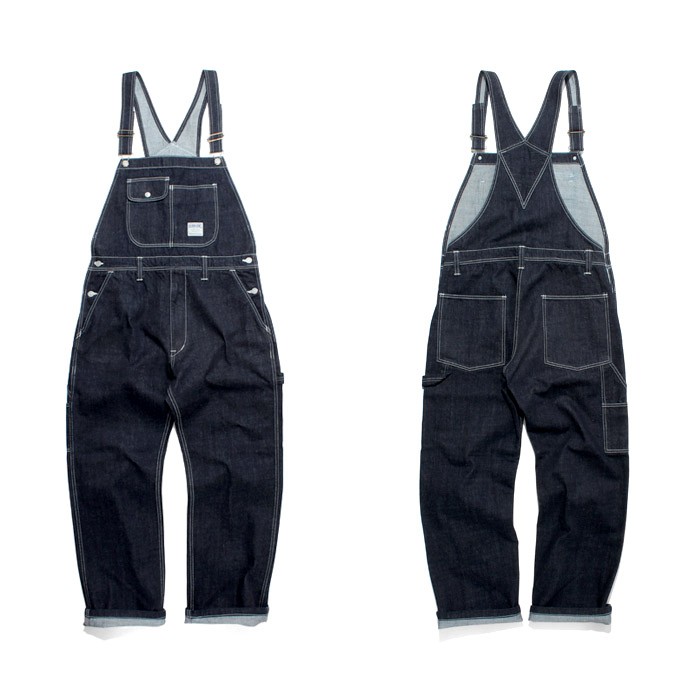 児島ジーンズ 公式通販 デニム＆ヒッコリー オーバーオール バイク