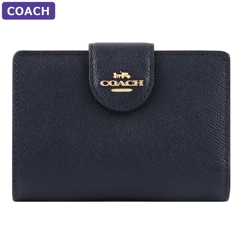 COACH（コーチ） 財布 二つ折り財布 6390 レザー 革 アウトレット