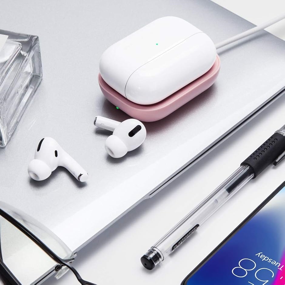 AirPods 充電器 Pro 3 ワイヤレス 日本語取説 5W急速充電 過充電防止