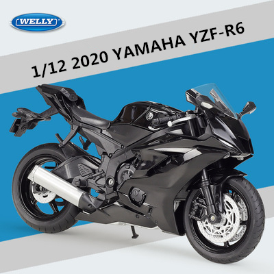 W20230129 ミニカーバイク YAMAHA ヤマハ YZF-F6 2020 1：12スケール