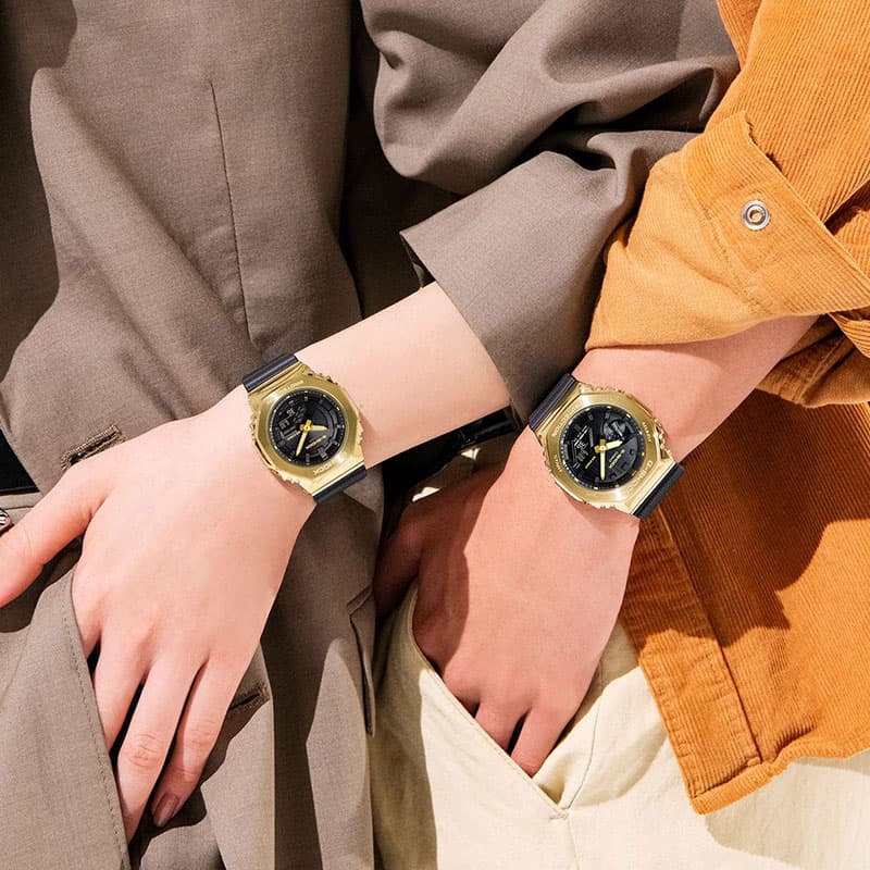 G-SHOCK カシオ 腕時計 CASIO 時計 Gショック ゴールド ブラック METAL