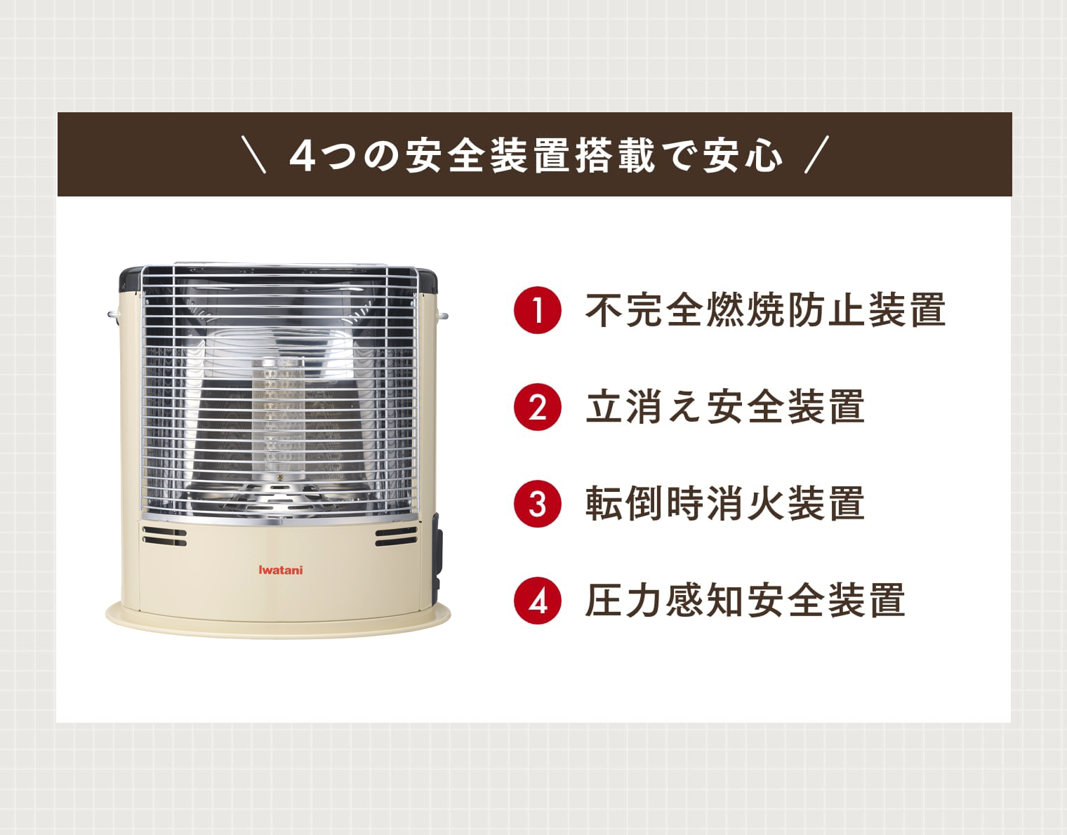 Iwatani（イワタニ） 【公式】Iwatani 岩谷 カセットガスストーブ デカ