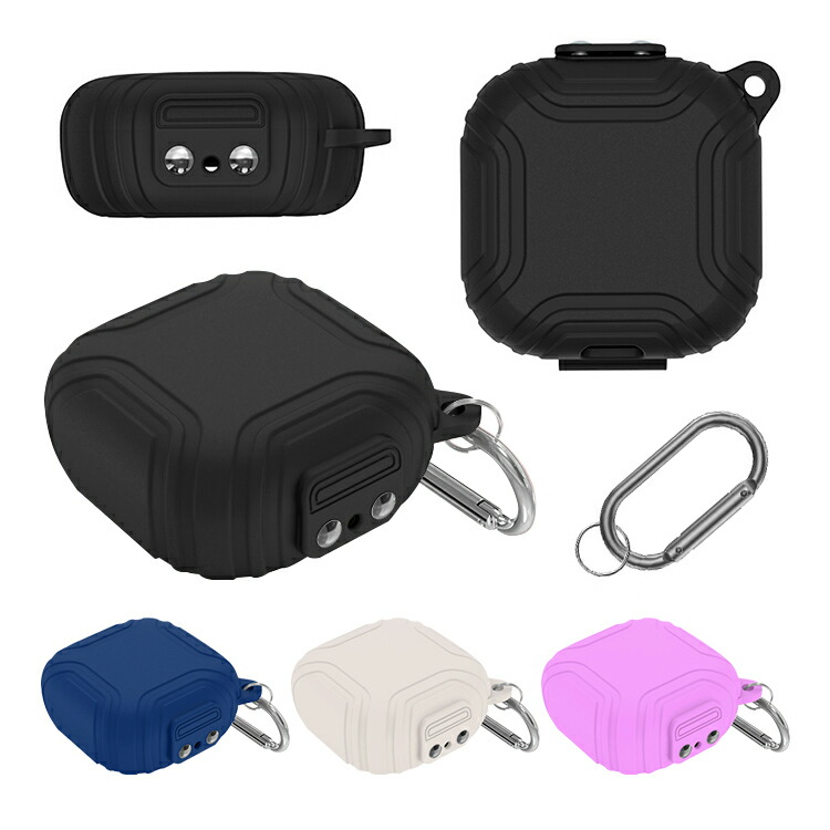 Shokz OpenFit ケース TPU シンプル カラビナ付き 保護カバー おすすめ