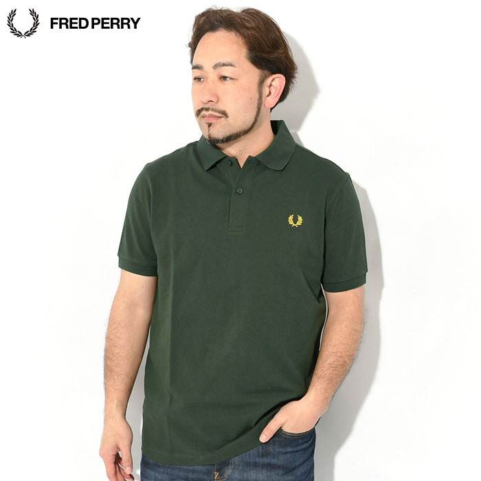 FRED PERRY（フレッドペリー） ポロシャツ 半袖 メンズ M6000 プレーン