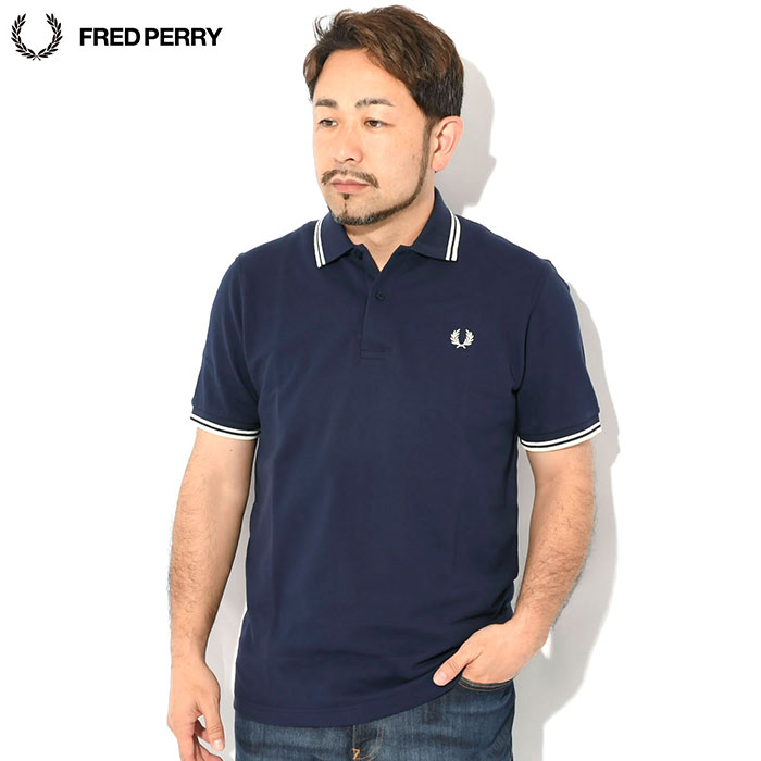 FRED PERRY（フレッドペリー） ポロシャツ 英国製 半袖 メンズ M12
