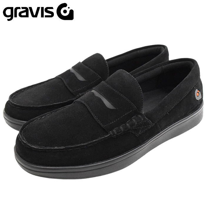gravis（グラビス） スニーカー メンズ 男性用 オジェック Black/Black