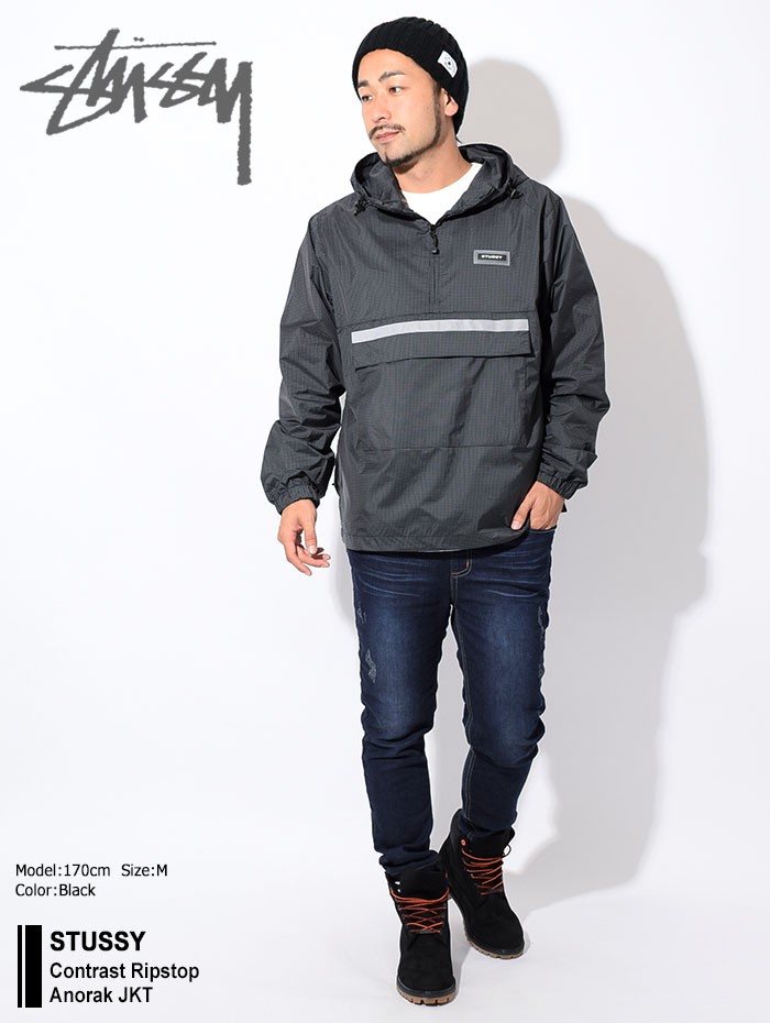 STUSSY（ステューシー） ジャケット メンズ Contrast Ripstop Anorak