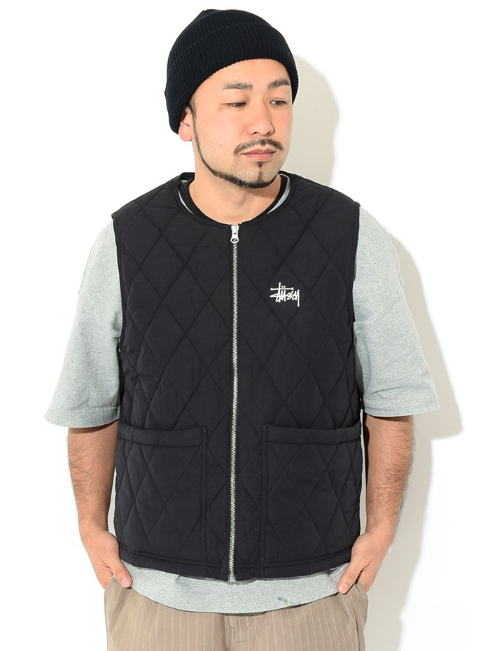 STUSSY（ステューシー） ジャケット メンズ Diamond Quilted ( stussy