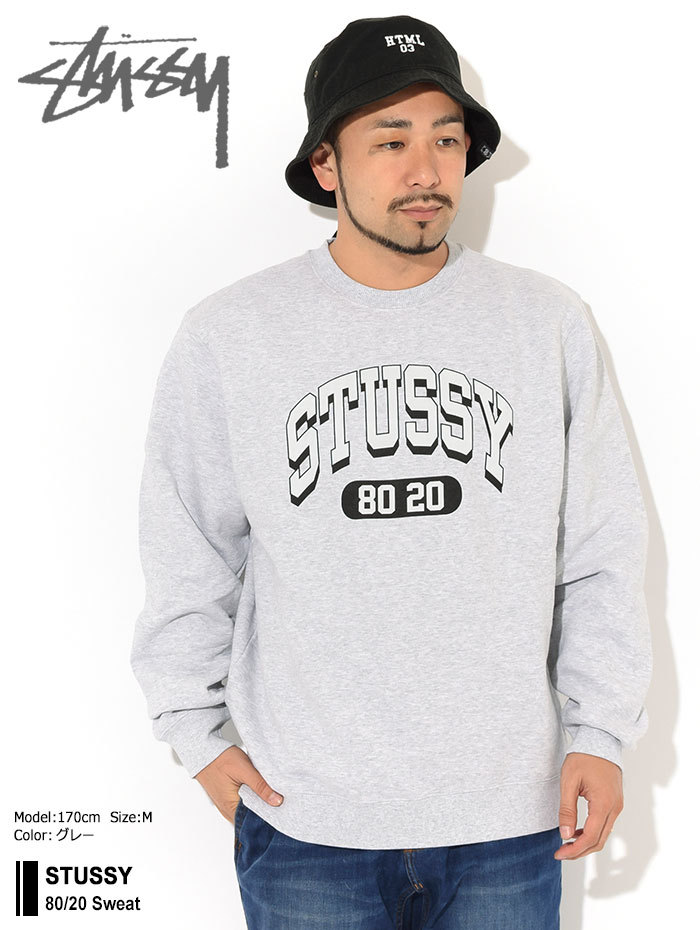 STUSSY（ステューシー） トレーナー メンズ 80/20 ( stussy sweat