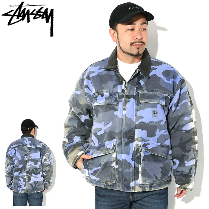 STUSSY（ステューシー） ジャケット メンズ Spray Dye Canvas Shop